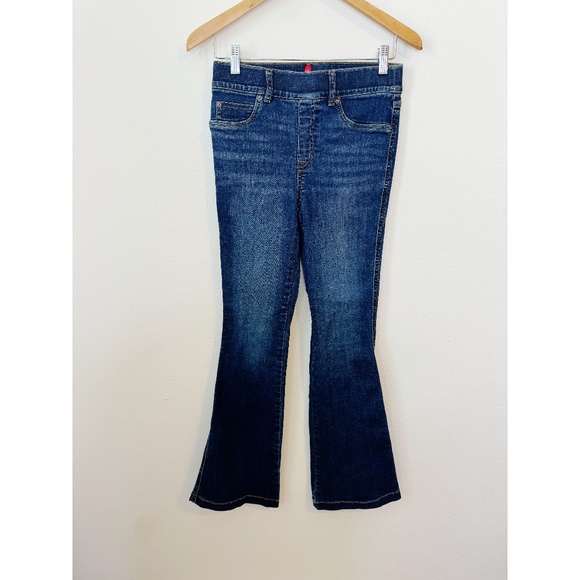 Spanx Denim Flare Pull On Jeans S - Picture 2 of 5